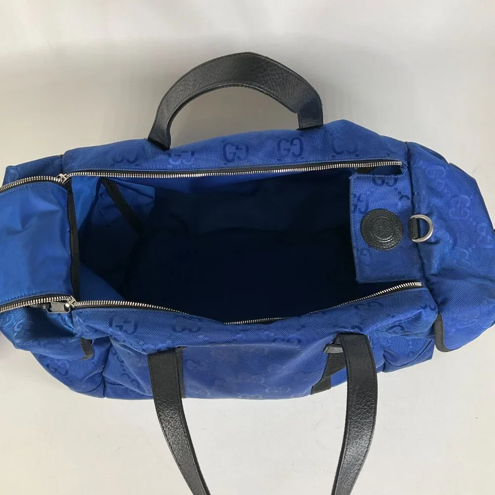 Gucci Off the Grid Duffle Bag GG Monogram Blue